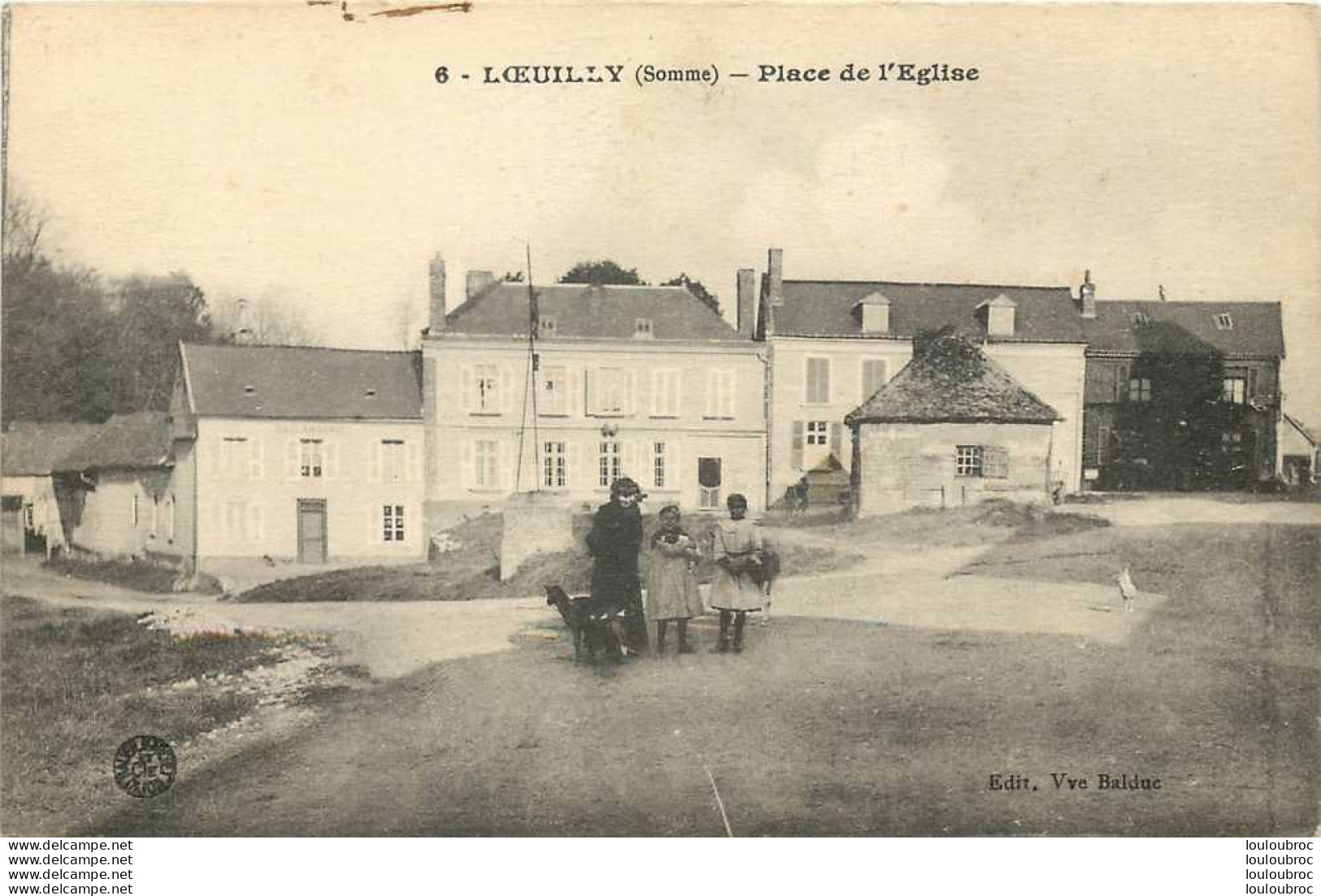 80 LOEUILLY PLACE DE L'EGLISE - Andere & Zonder Classificatie