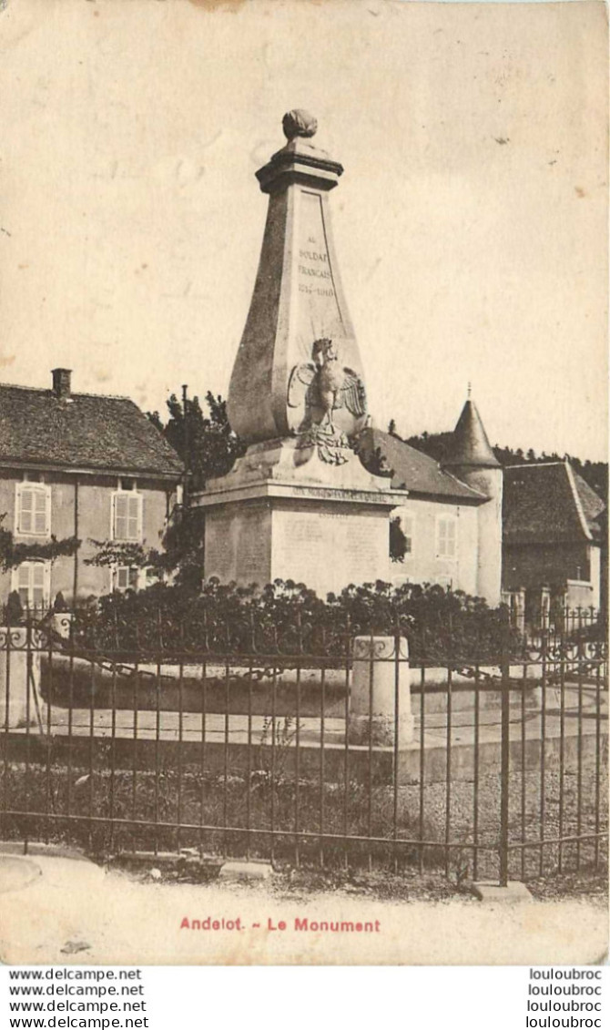 52  ANDELOT LE MONUMENT - Andelot Blancheville