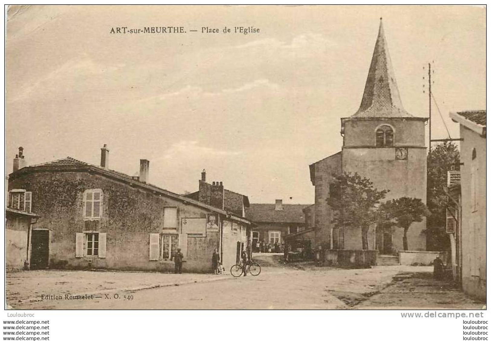 54 ART SUR MEURTHE PLACE DE L'EGLISE - Sonstige & Ohne Zuordnung