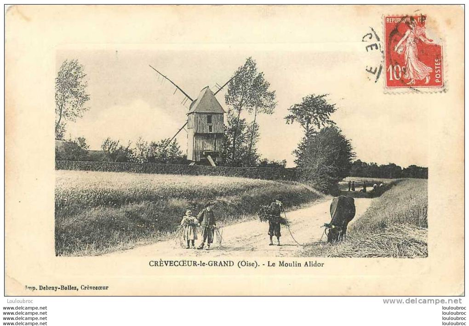 60 CREVECOEUR LE GRAND  LE MOULIN ALIDOR - Crevecoeur Le Grand