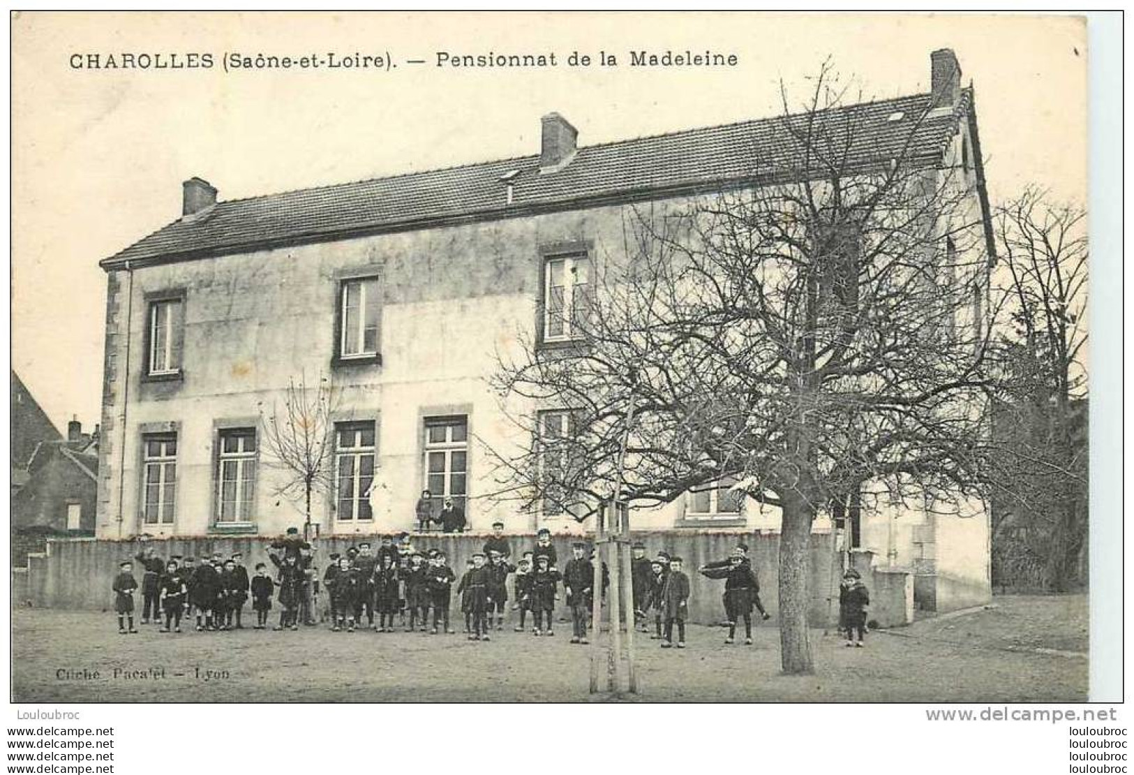 71 CHAROLLES PENSIONNAT DE LA MADELEINE - Charolles