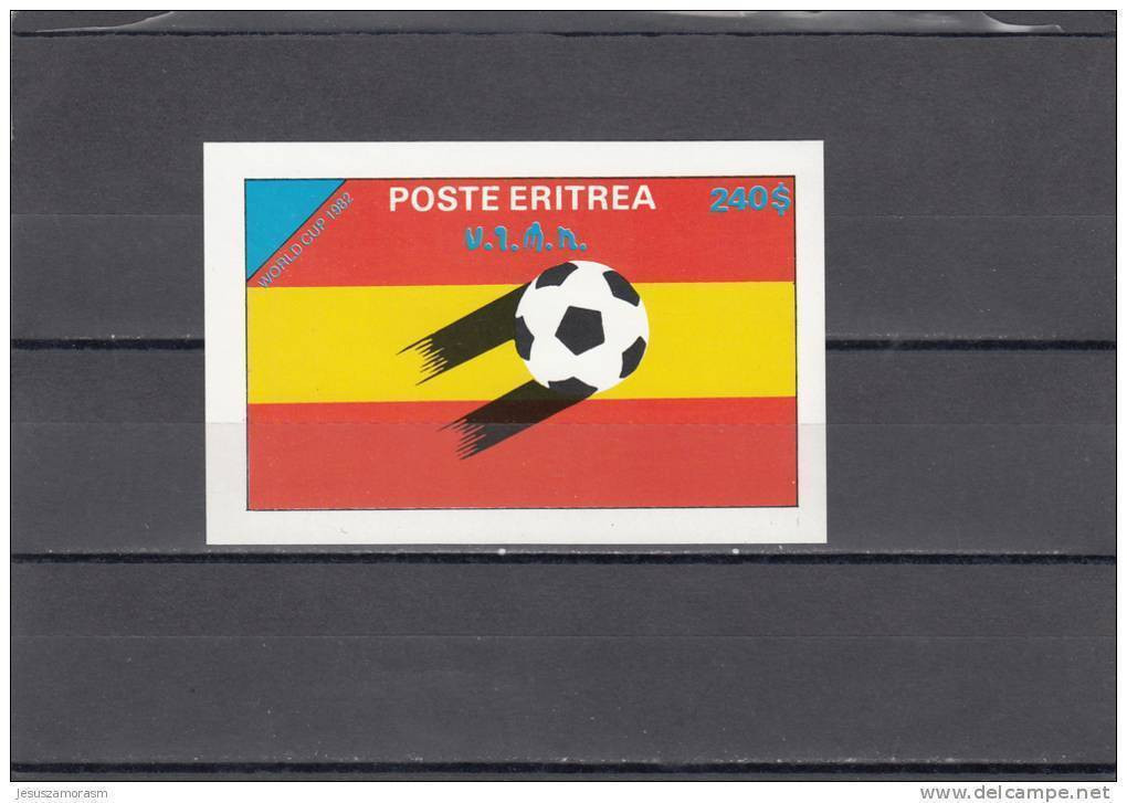 Eritrea Sello Futbol 82 Sin Dentar - 1982 – Spain