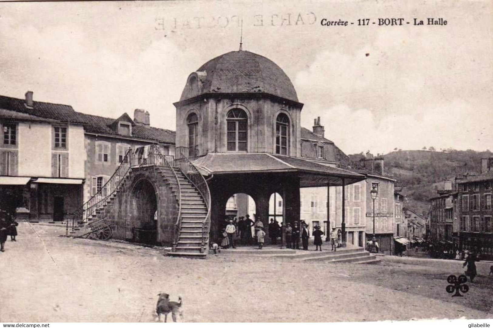 19 - Correze - BORT  Les ORGUES - La Halle - Other & Unclassified