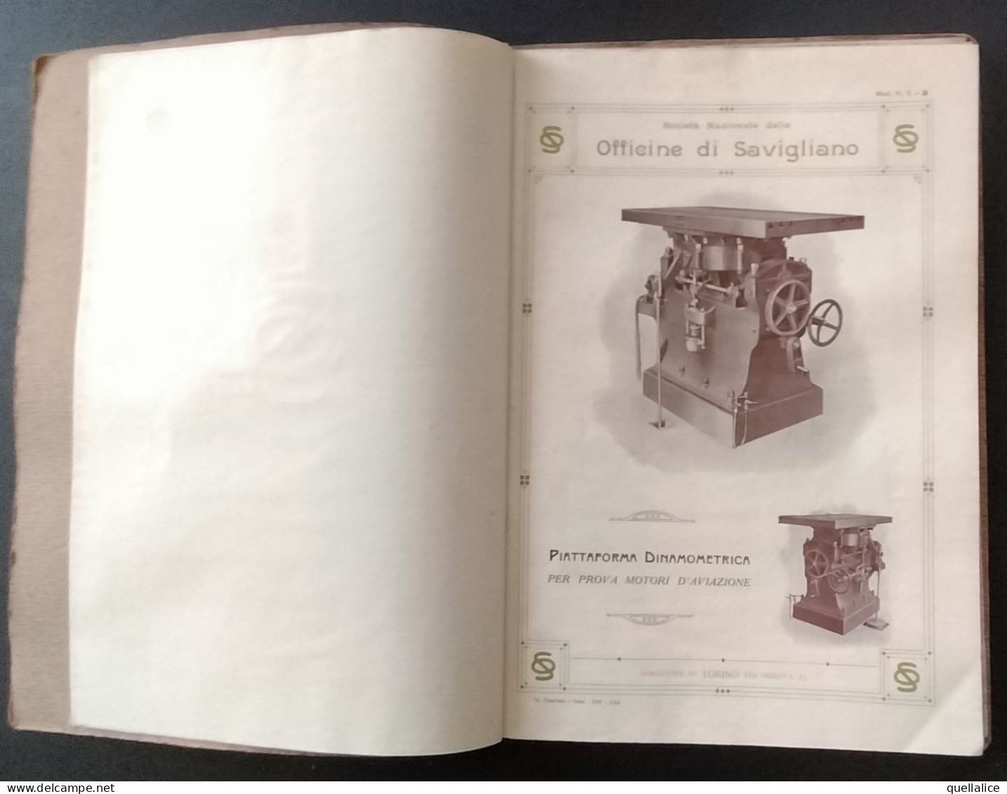 03939 "SOCIETA' NAZIONALE OFFICINE SAVIGLIANO (TO) - LAVORI IMPIANTO DI VIVERONE -SOCIETA' ELETTRICA 1913" ORIG. - Public Works