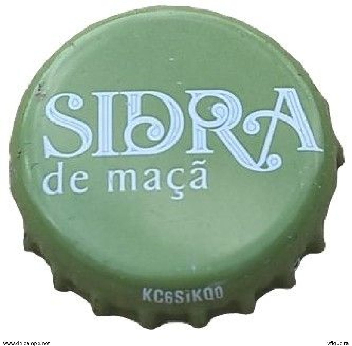 Portugal Capsule Bière Beer Crown Cap Sidra De Maça Cidre De Pomme SU - Autres & Non Classés
