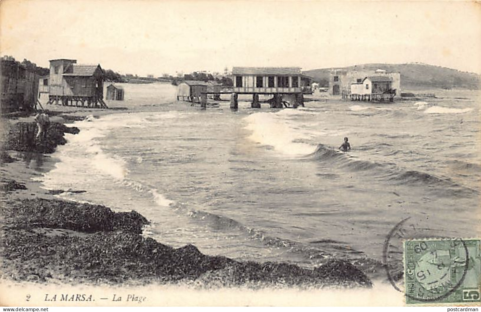 Tunisie - LA MARSA - La Plage - Ed. Lévy L.L. 2 - Tunisia