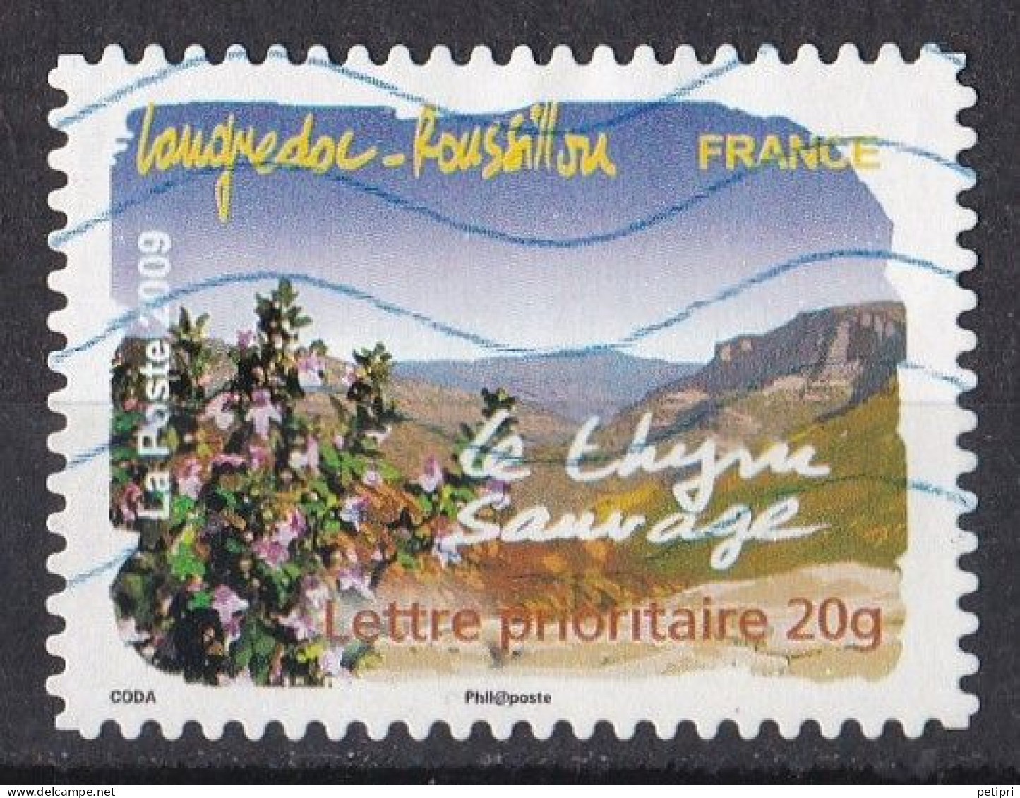 France -  Adhésifs  (autocollants )  Y&T N ° Aa   305  Oblitéré - Used Stamps