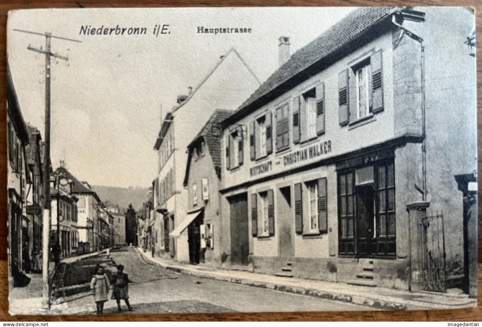Niederbronn I/E - Wirtschaft Von Christian Walker - Hauptstrasse - Niederbronn Les Bains