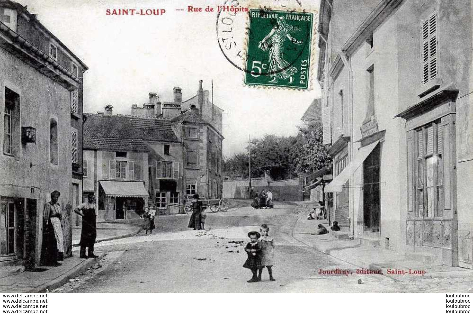 70 SAINT LOUP SUR SEMOUSE RUE DE L'HOPITAL - Autres & Non Classés