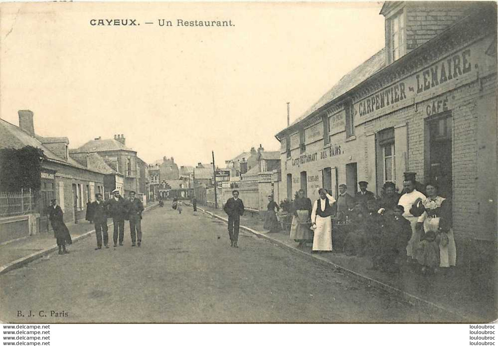 80 CAYEUX SUR MER UN RESTAURANT  DES BAINS - Cayeux Sur Mer