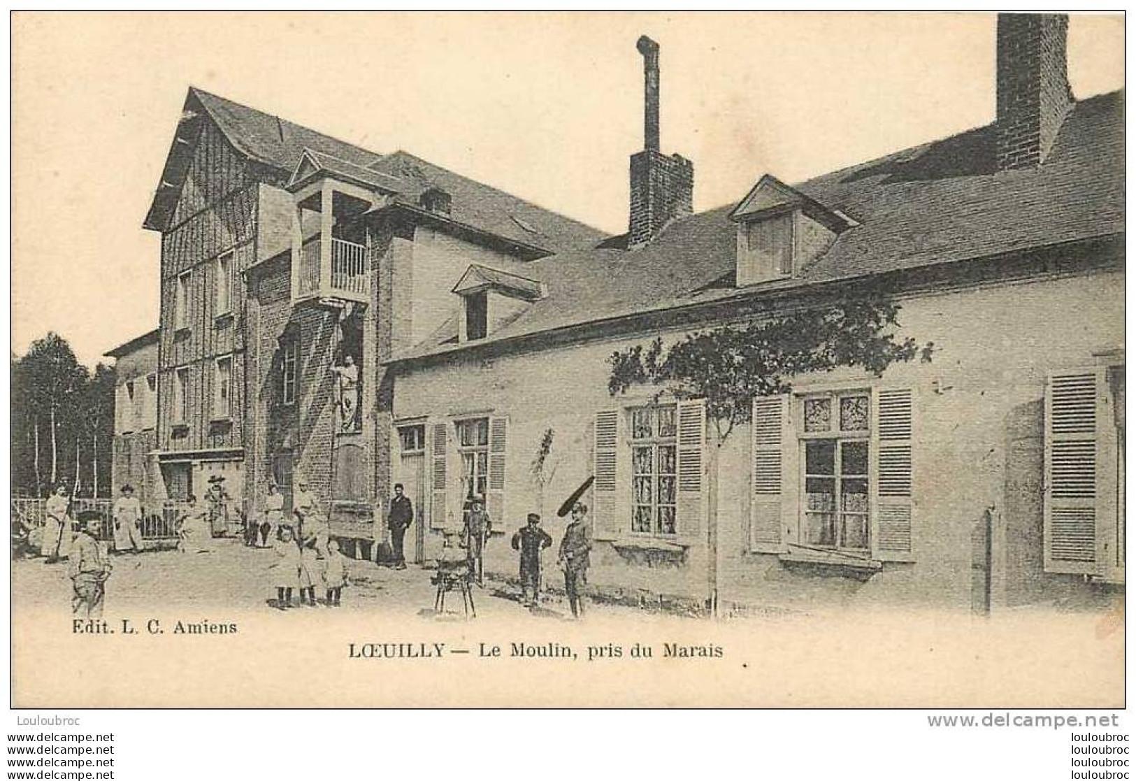 80 LOEUILLY LE MOULIN PRIS DU MARAIS - Andere & Zonder Classificatie