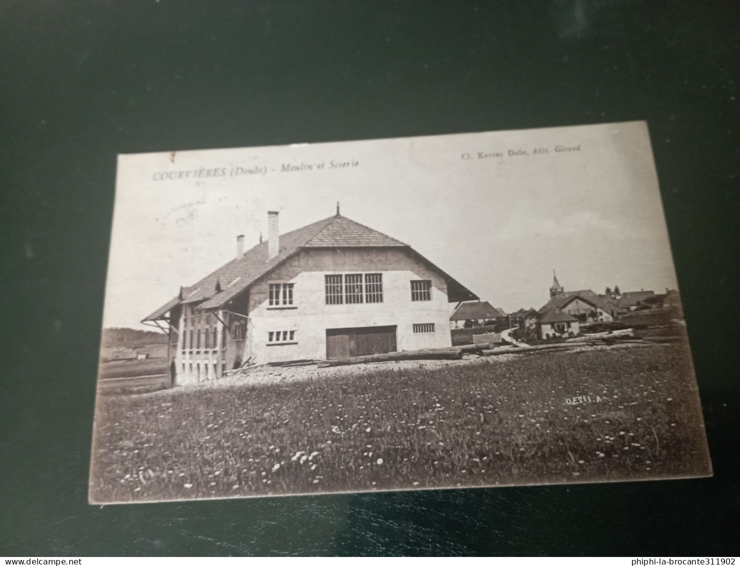 B1/356- COURVIÈRES- Moulin Et Scierie - Other & Unclassified