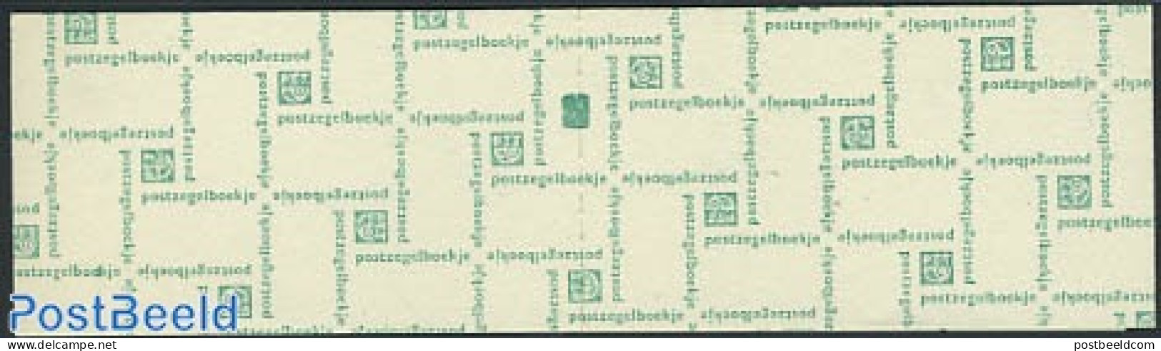 Netherlands 1967 2x20+5x12c Booklet, Count Block, Text:Een Postgiro, Mint NH, Stamp Booklets - Unused Stamps