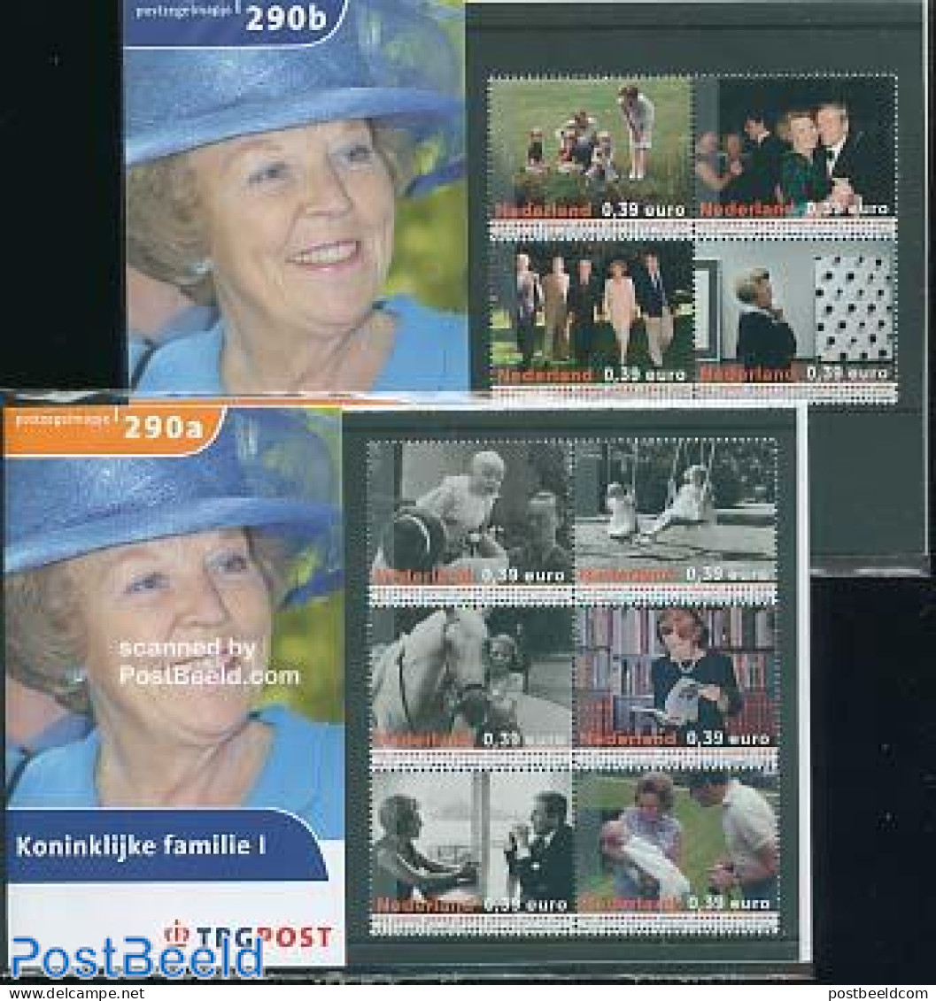 Netherlands 2004 Beatrix Pres.pack 290a+b, Mint NH, History - Nature - Various - Kings & Queens (Royalty) - Horses - T.. - Ungebraucht