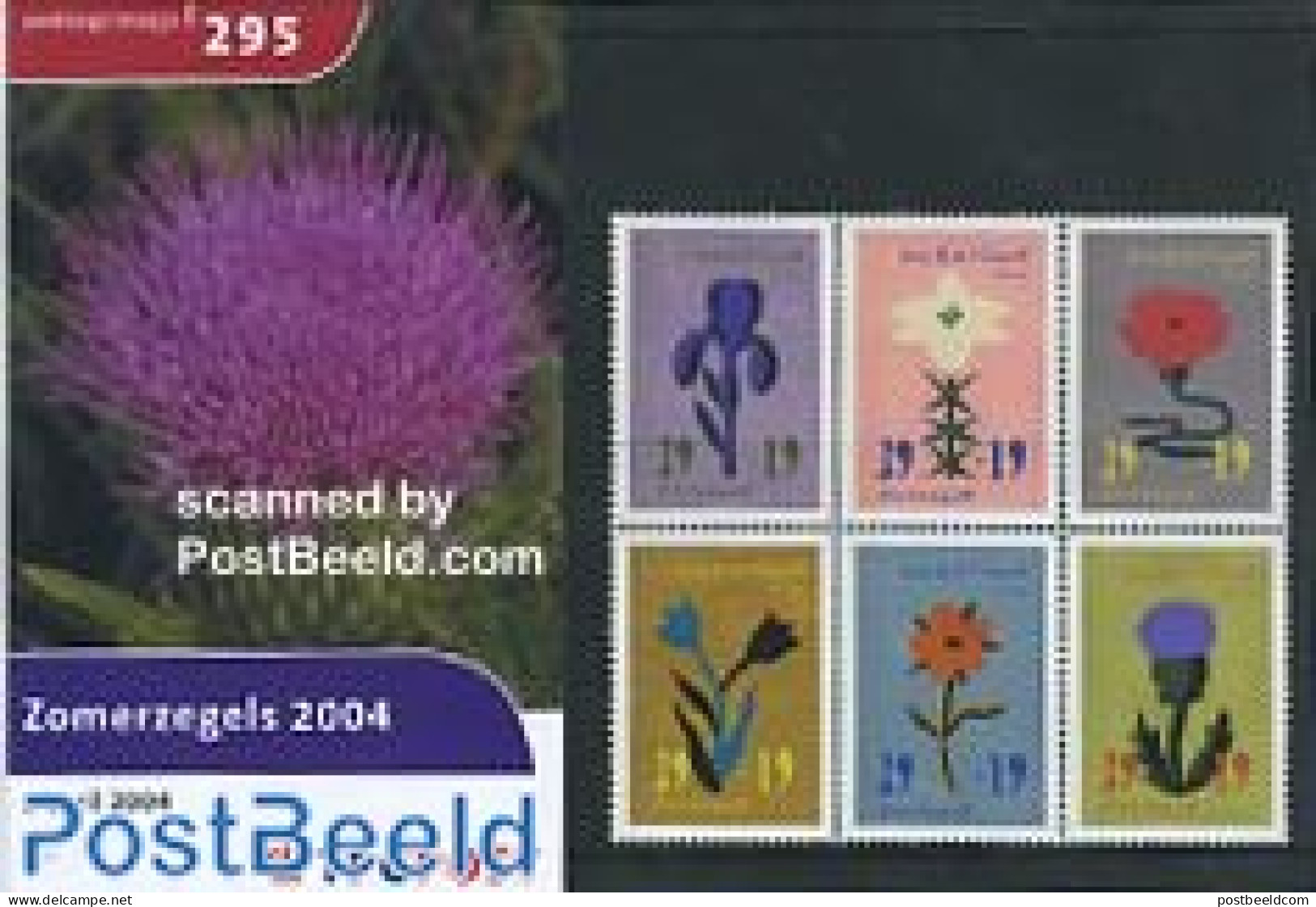 Netherlands 2004 Summer Pres. Pack 295, Mint NH, Nature - Flowers & Plants - Unused Stamps