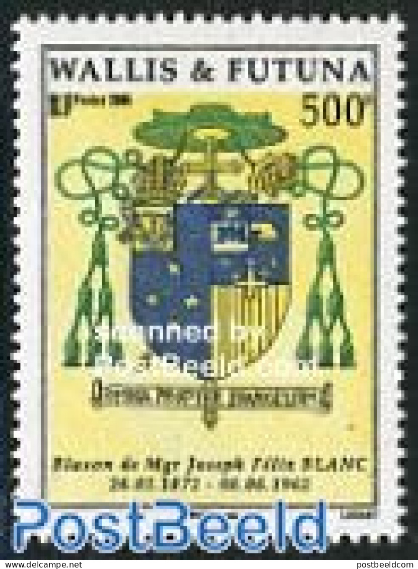 Wallis & Futuna 2006 Coat Of Arms Joseph Felix Blanc 1v, Mint NH, History - Coat Of Arms - Autres & Non Classés