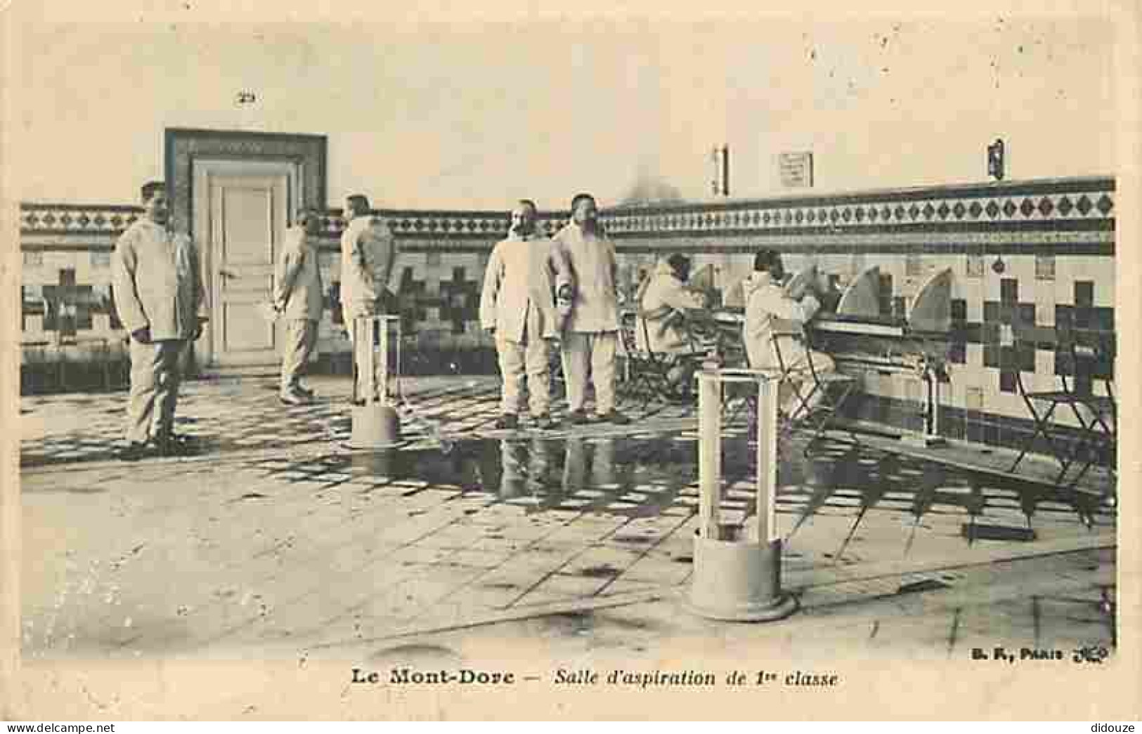 63 - Le Mont Dore - Salle D'aspiration De 1e Classe - Animée - CPA - Voir Scans Recto-Verso - Le Mont Dore