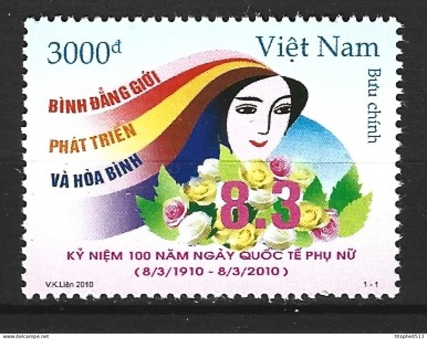 VIET NAM. N°2350 De 2010. Journée De La Femme. - Vietnam