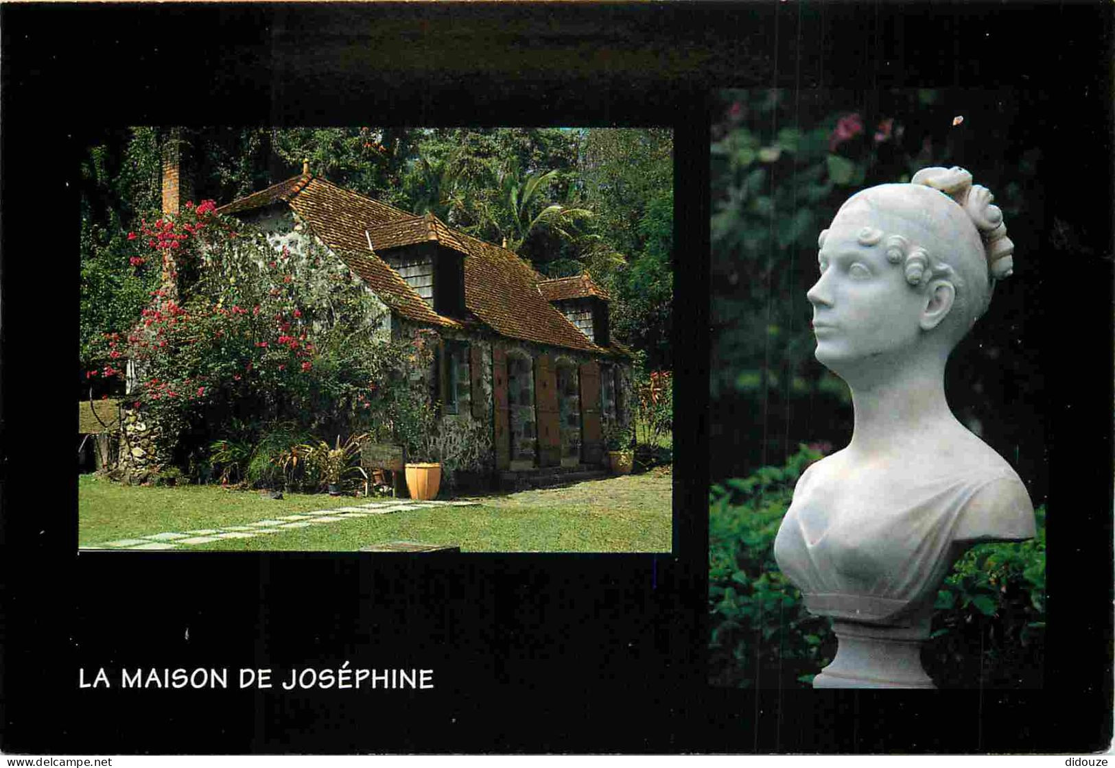 Martinique - Trois Ilets - Domaine La Pagerie - Multivues - Buste De L'impératrice Joséphine - Art Sculpture - CPM - Voi - Other & Unclassified