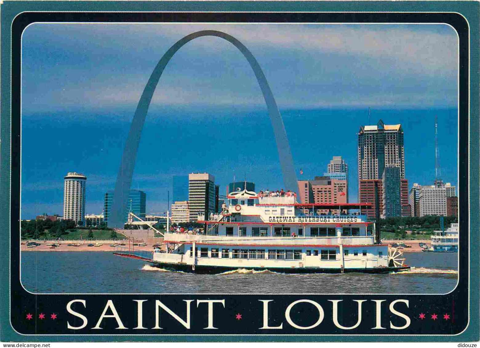 Bateaux - Bateaux Promenade - Saint Louis - Excursion Rivertboats Cruise The Mississippi River At St Louis Is Offering S - Other & Unclassified