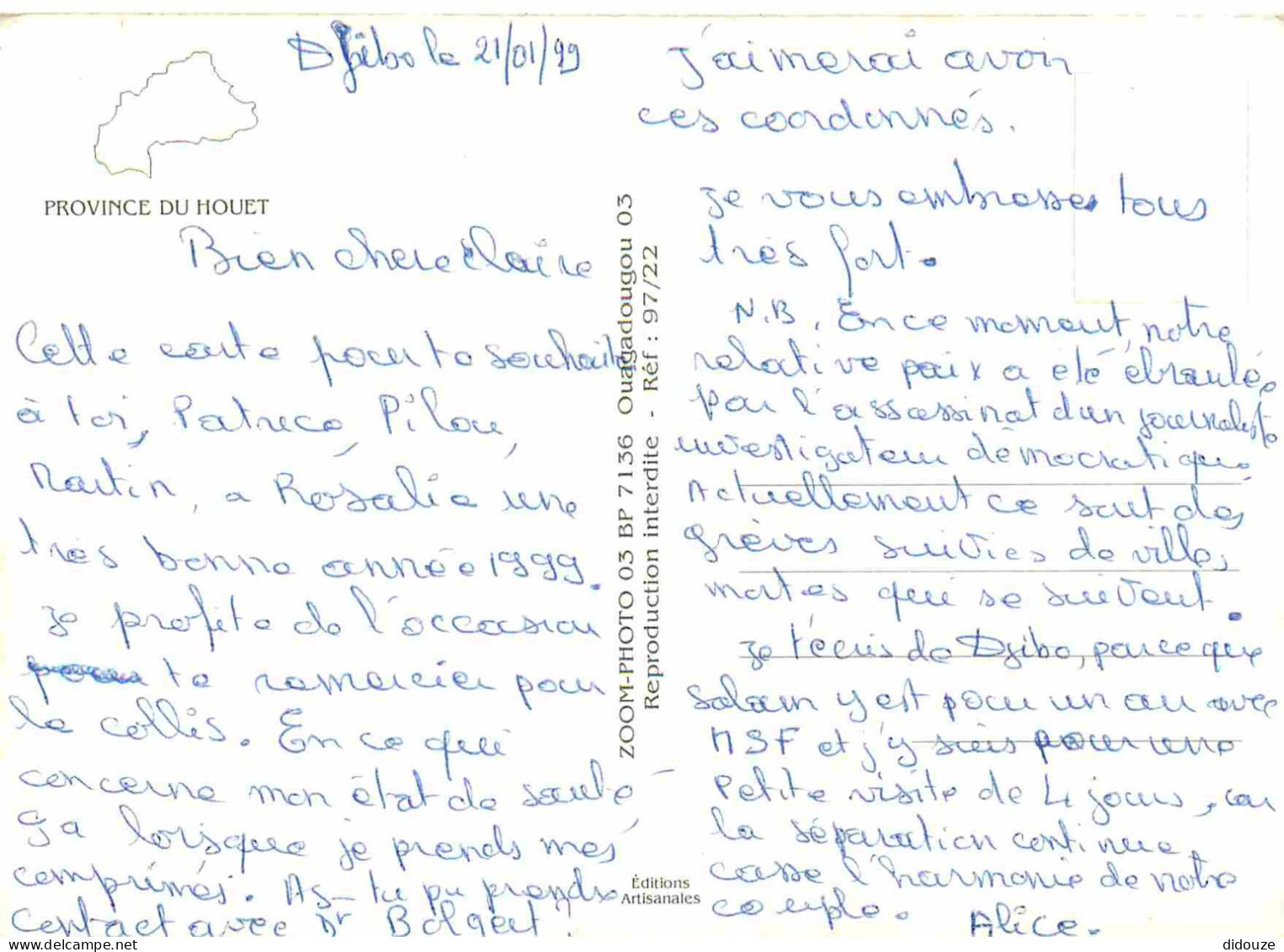 Burkina Faso - Bobo - Multivues - Province Du Houet - CPM - Voir Scans Recto-Verso - Burkina Faso