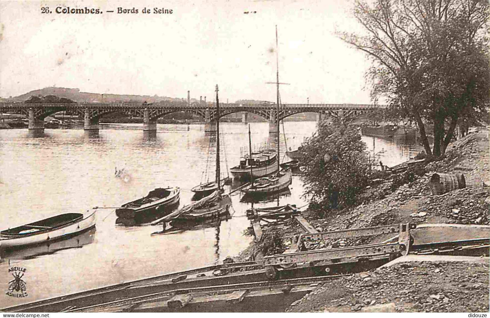 Reproduction CPA - 92 Colombes - Bords De Seine - Carte Du Musée Municipal De Colombes - CPM Format CPA - Carte Neuve -  - Colombes