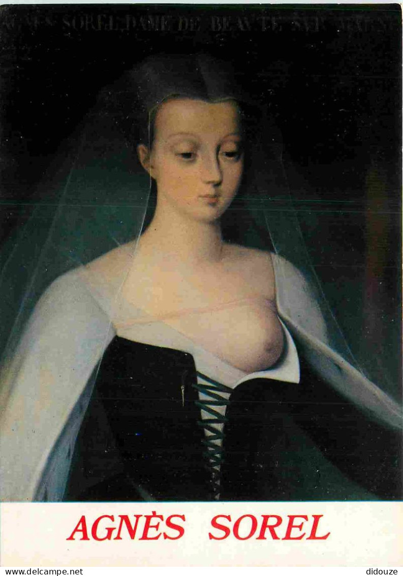 Art - Peinture Histoire - Agnès Sorel - Portrait - Femme Aux Seins Nus - CPM - Carte Neuve - Voir Scans Recto-Verso - Histoire