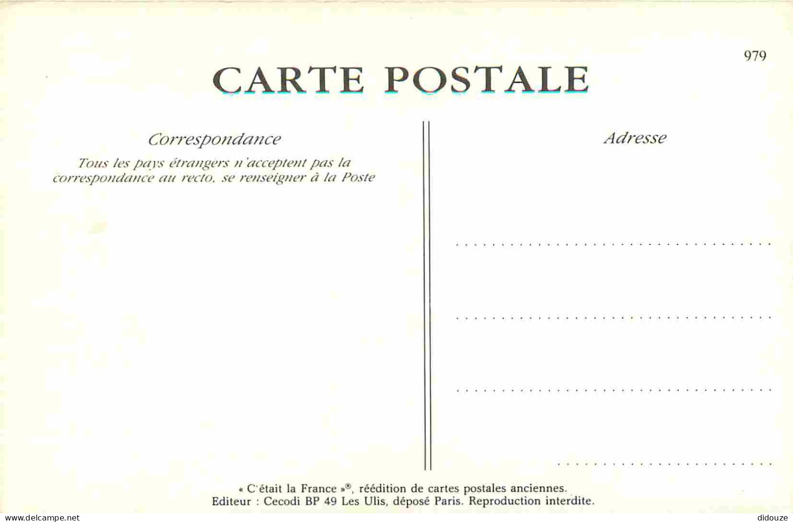 Reproduction CPA - Folklore - Un Type Bisontin - La Joséphine De Beure - Scènes Et Types - C'était La France - No 979 -  - Trachten