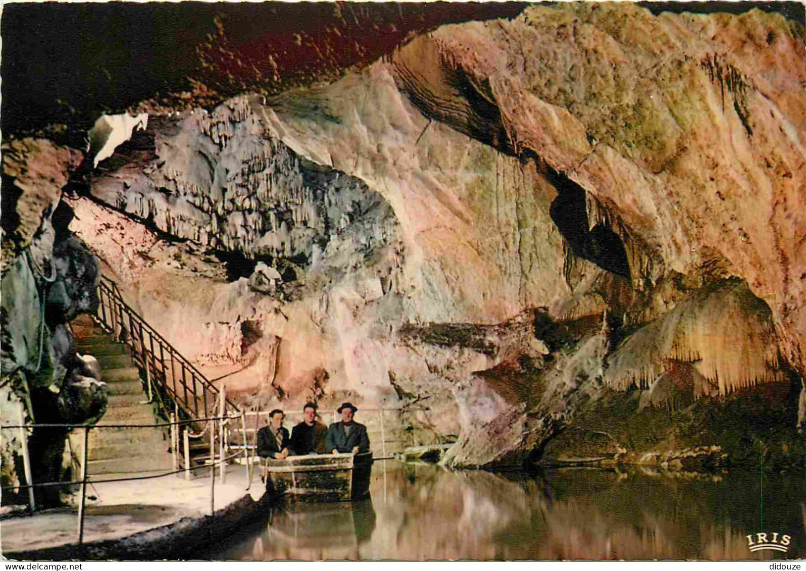 Spéléologie - Grotte De Remouchamps - L'Embarquement - Potholing - Cave - Carte Dentelée - CPSM Grand Format - Carte Neu - Other & Unclassified