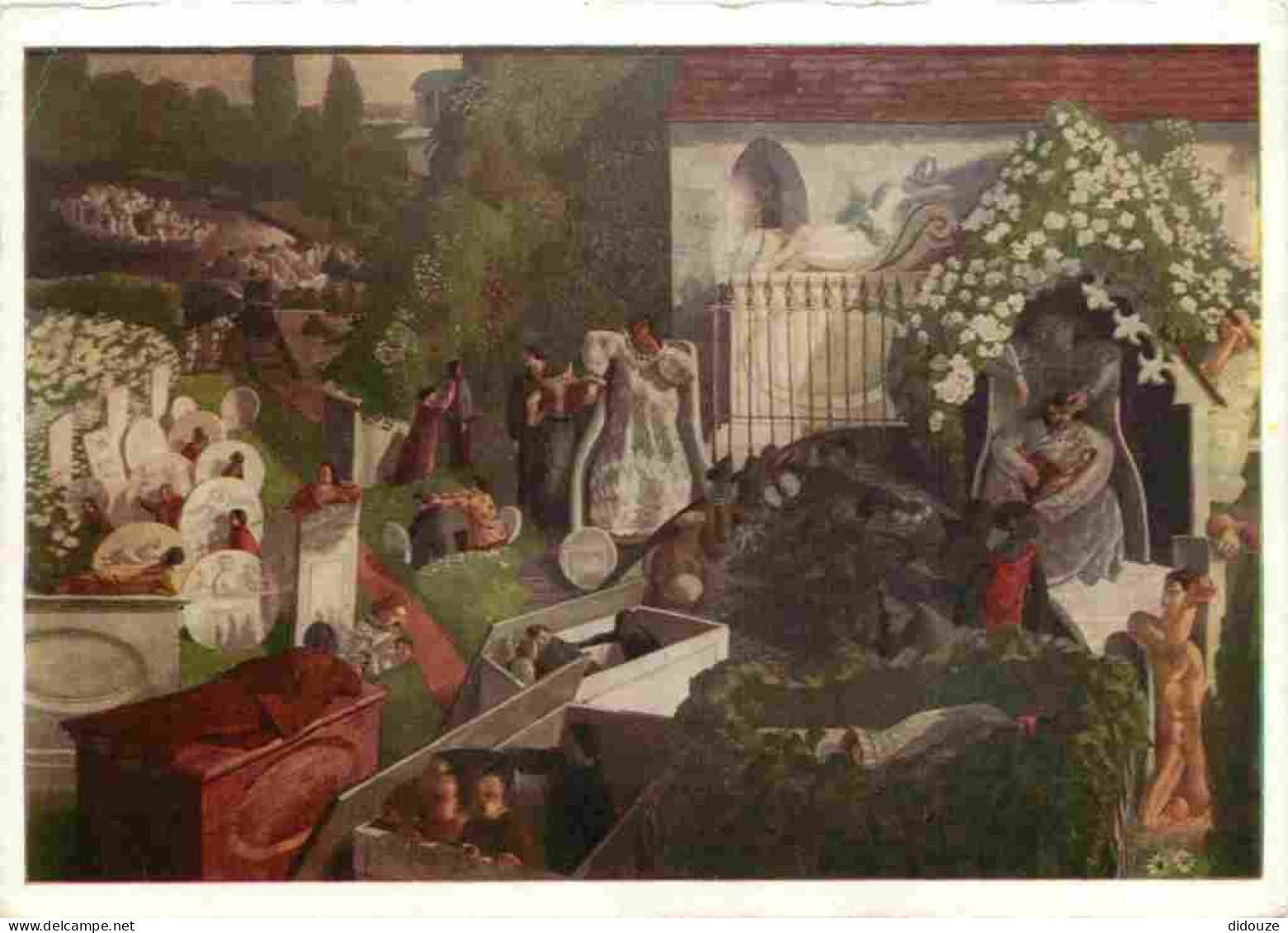 Art - Peinture Religieuse - Sir Stanley Spencer - Detail From The Résurrection - CPM - Voir Scans Recto-Verso - Tableaux, Vitraux Et Statues