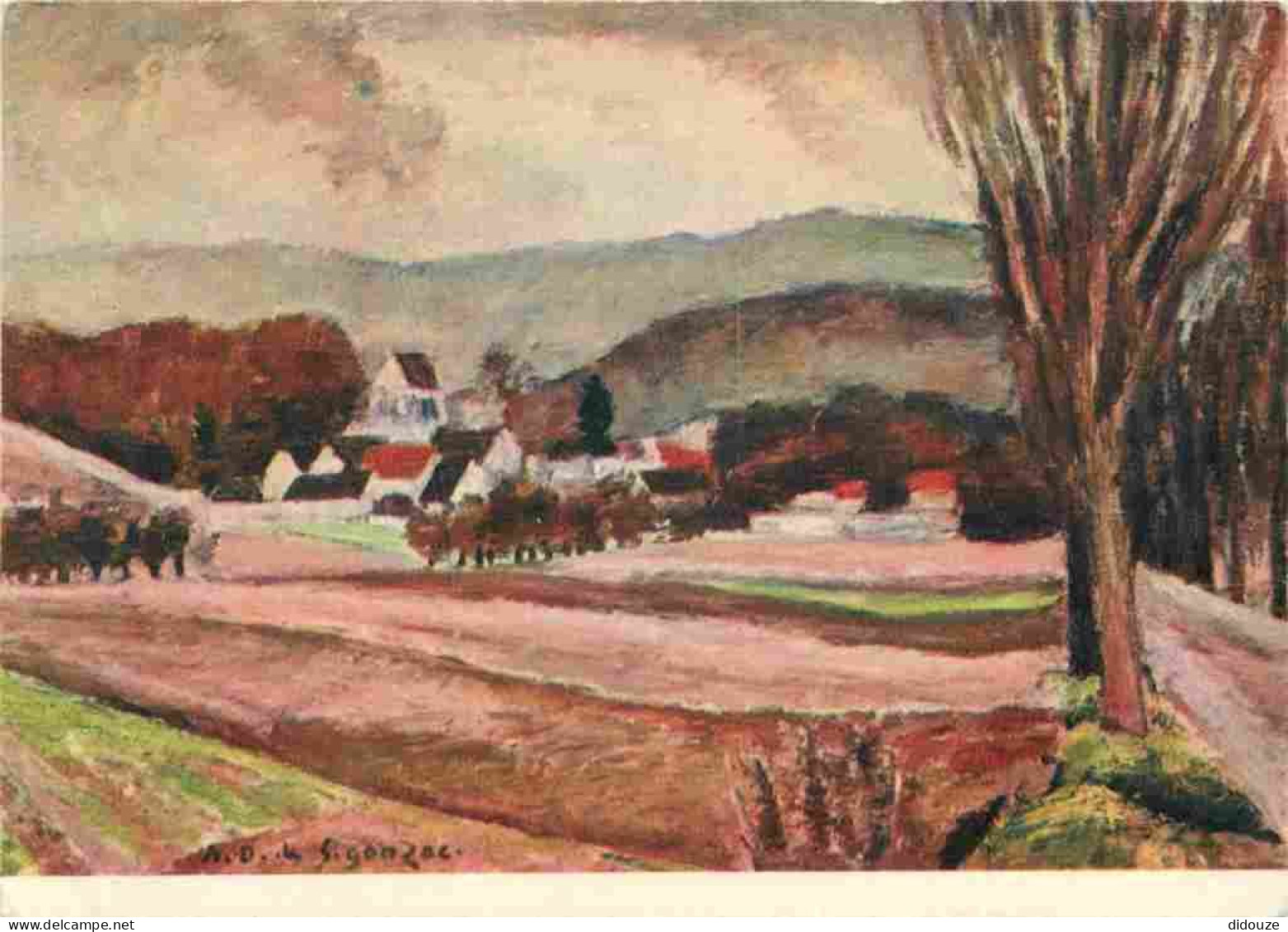 Art - Peinture - Segonzac - Paysage - Landscape - CPM - Voir Scans Recto-Verso - Malerei & Gemälde