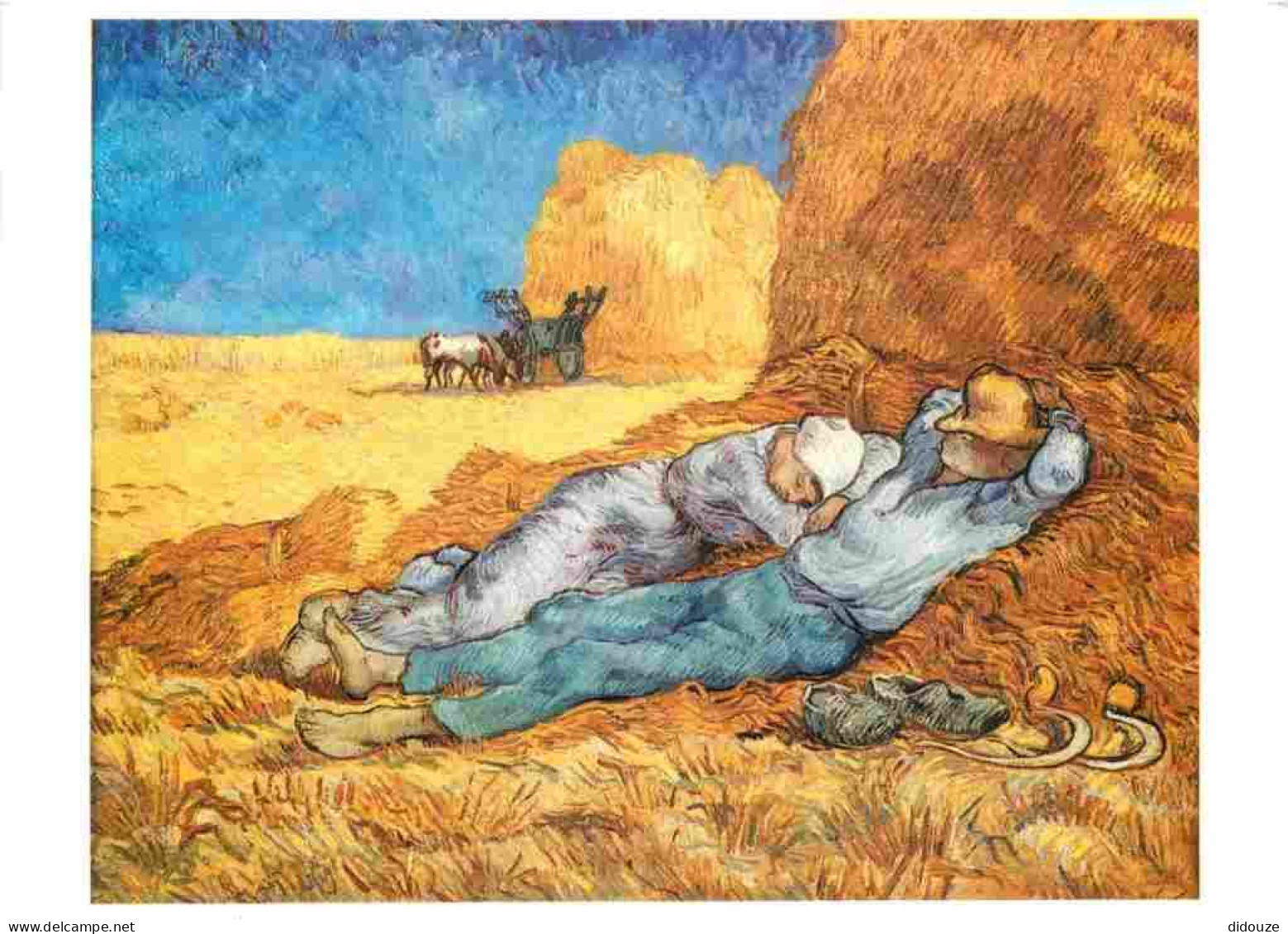 Art - Peinture - Vincent Van Gogh - La Méridienne D'après Millet - Musée D'Orsay De Paris - CPM - Voir Scans Recto-Verso - Malerei & Gemälde