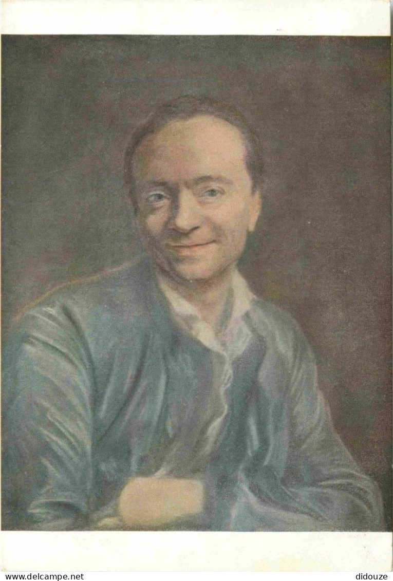 Art - Peinture - Maurice Quentin De La Tour - Son Portrait Par Lui Même - CPM - Voir Scans Recto-Verso - Paintings