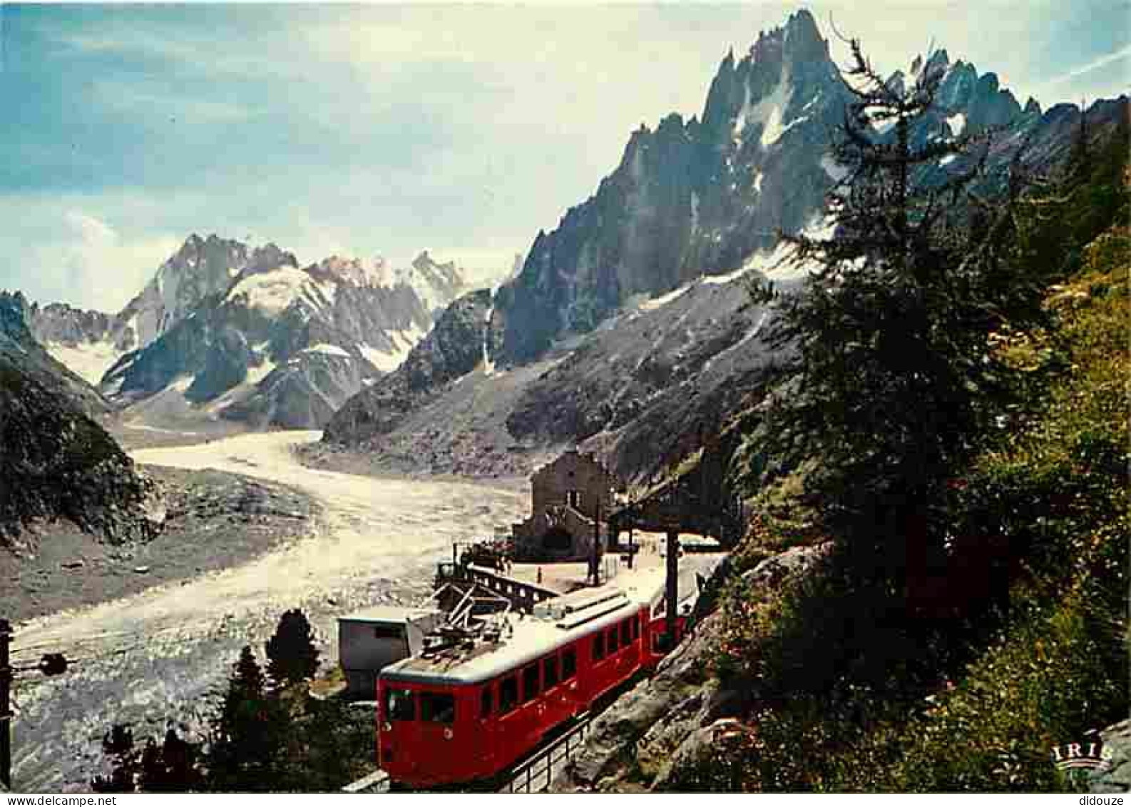 Trains - Chamonix-Mont Blanc - Le Train Du Montenvers - La Mer De Glace - Les Grandes Jorasses - La Dent Du Géant - Cart - Treinen