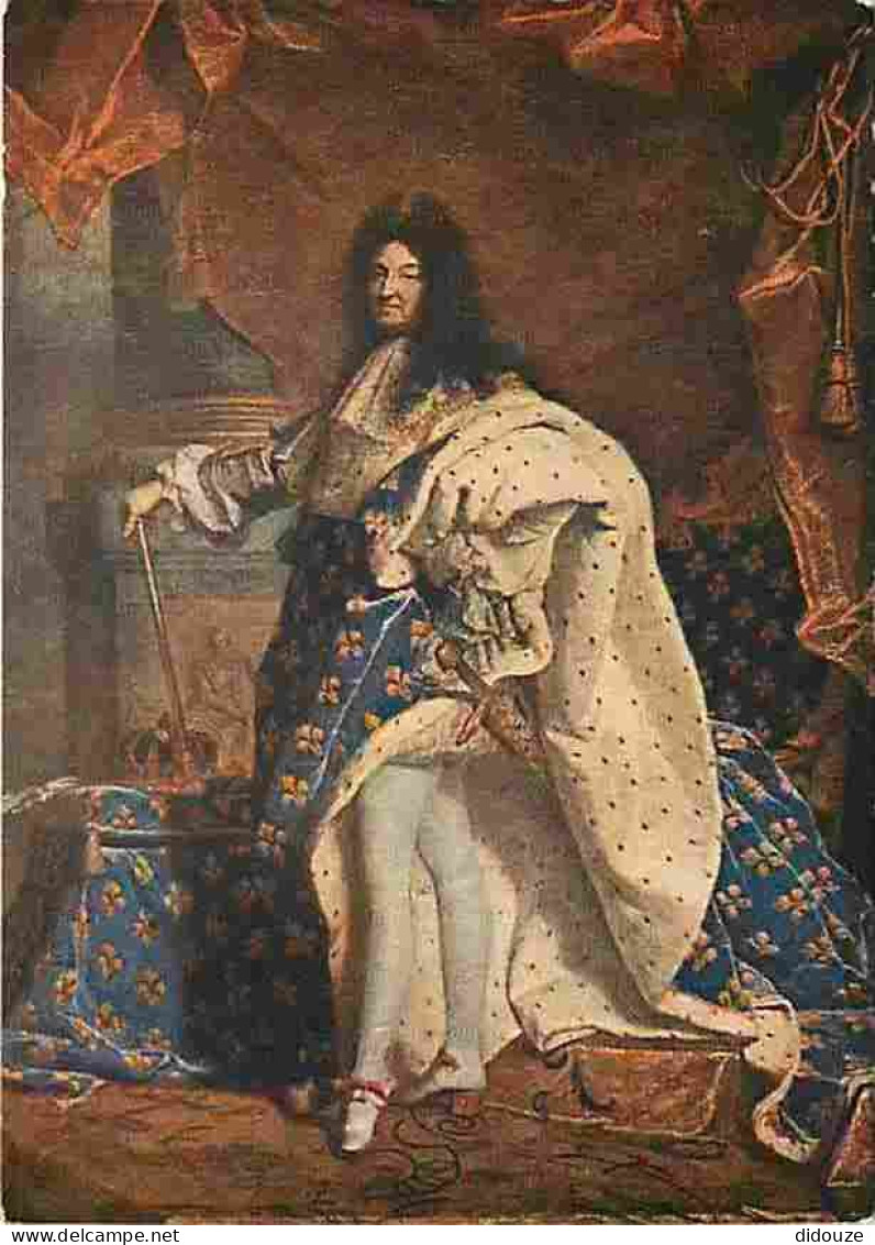 Histoire - Portrait De Louis XIV Par Hyacinthe Rigaud - CPM - Voir Scans Recto-Verso - Geschiedenis