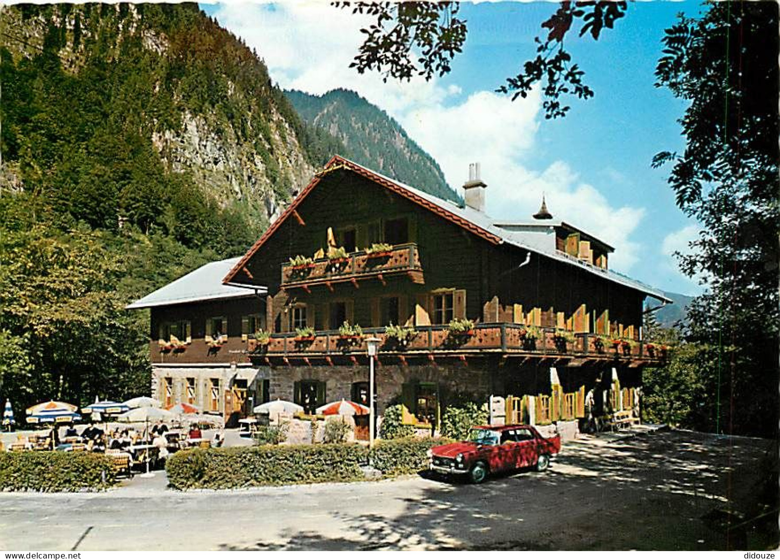 Automobiles - Autriche - Austria - Hôtel Kesselfali-Alpenhaus Der Tauernkraftwerke AG, 1068 M Seehôhe Kaprun, Land Salzb - PKW