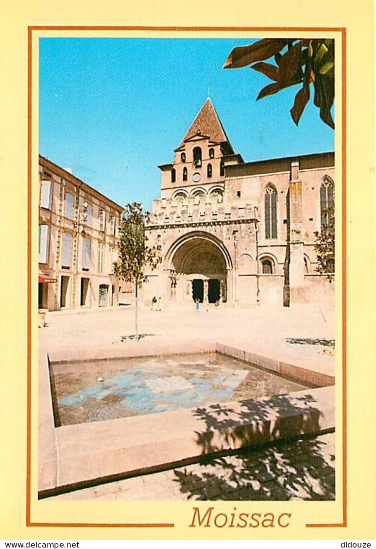 82 - Moissac - L'Eglise Abbatiale - CPM - Voir Scans Recto-Verso - Moissac