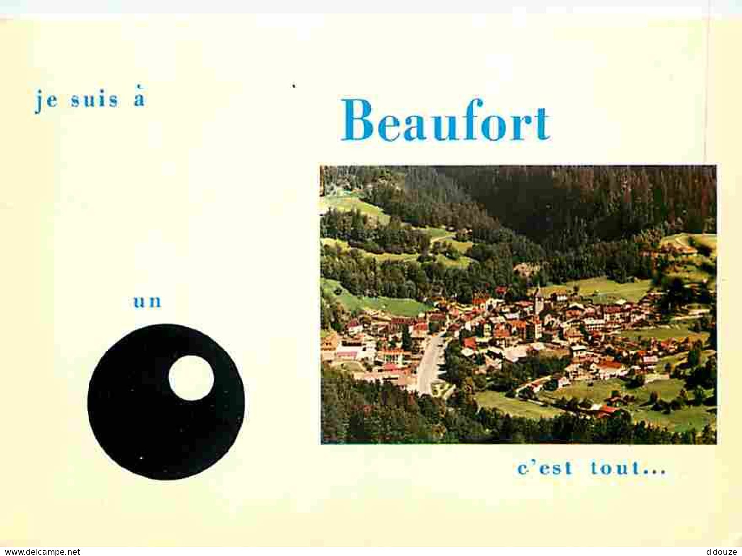 73 - Beaufort - Vue Générale Sur Le Pays - CPM - Voir Scans Recto-Verso - Beaufort