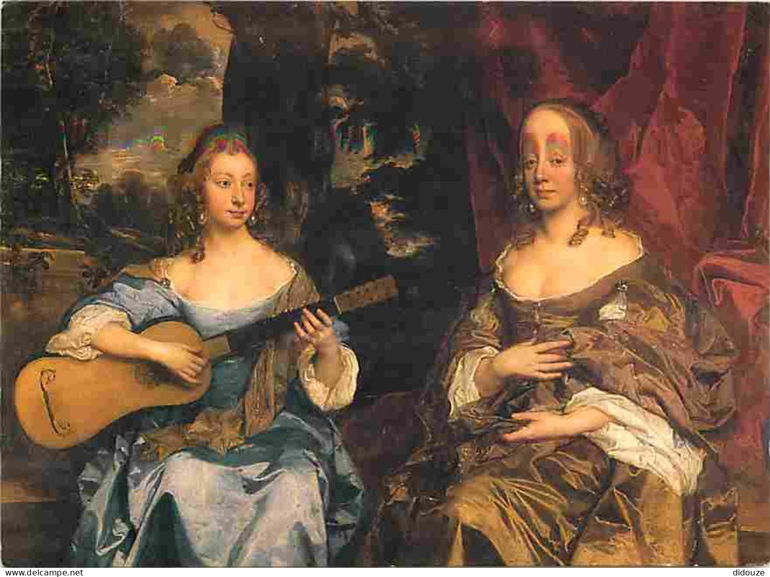 Art - Peinture - Sir Peter Lely - Two Ladies Of The Lake Family - CPM - Voir Scans Recto-Verso - Paintings