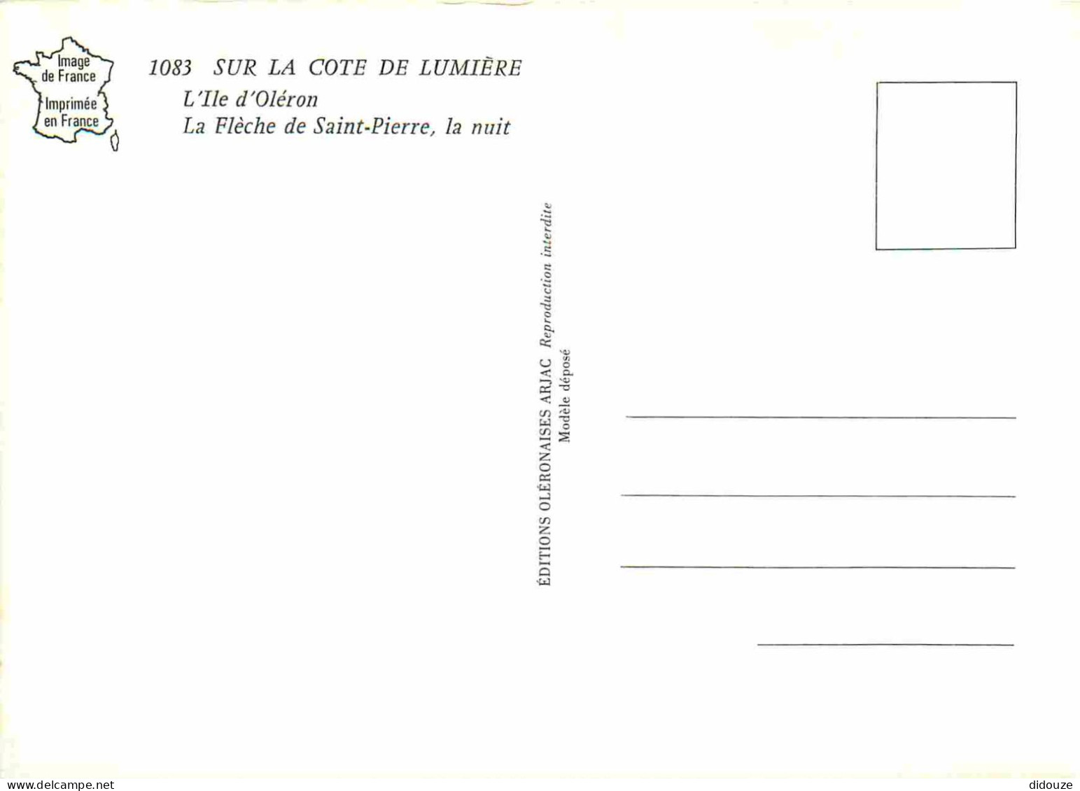 17 - Ile D'Oléron - Saint Pierre D'Oléron - La Lanterne Des Morts - CPM - Carte Neuve - Voir Scans Recto-Verso - Saint-Pierre-d'Oleron