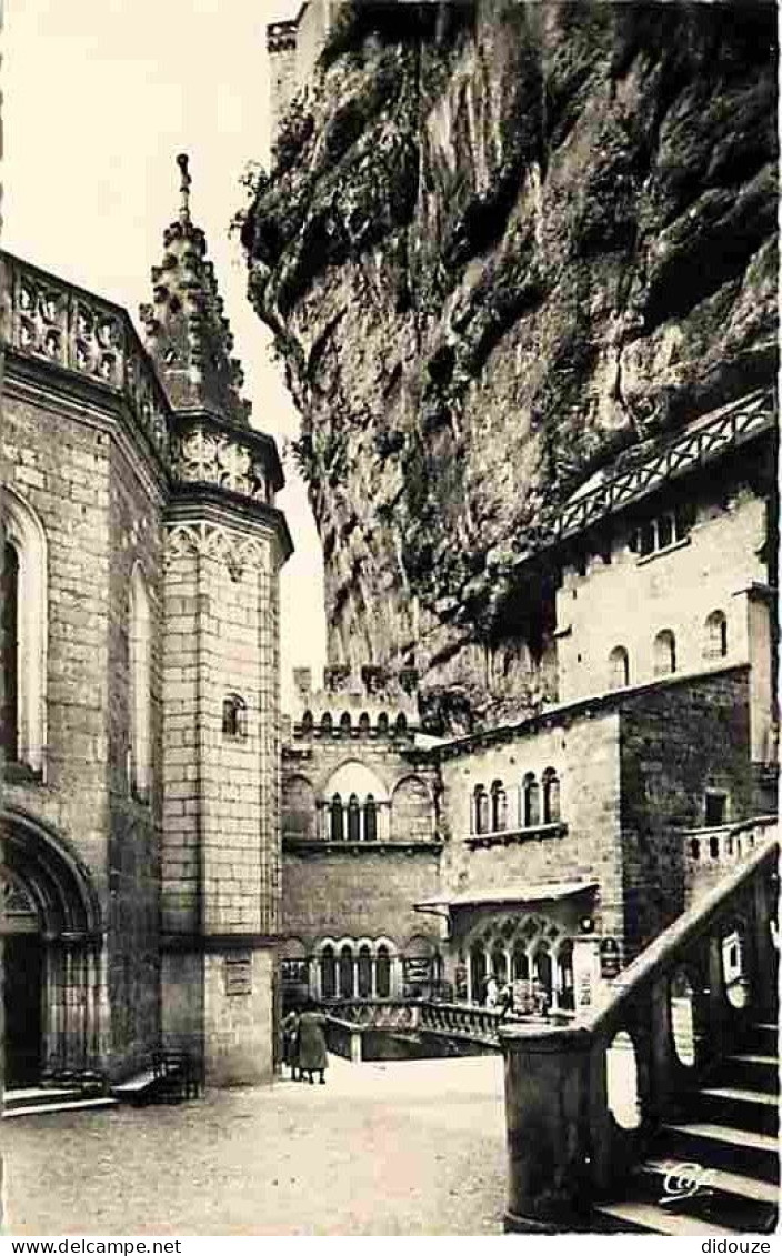 46 - Rocamadour - La Chapelle Saint Jean Et Le Rocher - CPM - Voir Scans Recto-Verso - Rocamadour