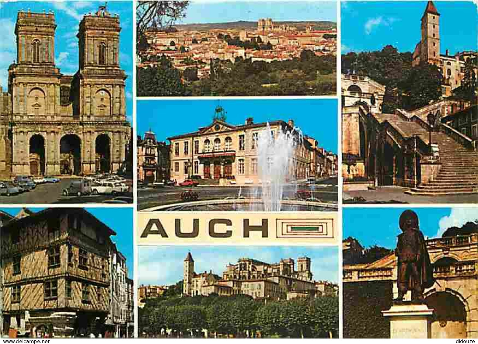 32 - Auch - Multivues - Automobiles - CPM - Voir Scans Recto-Verso - Auch