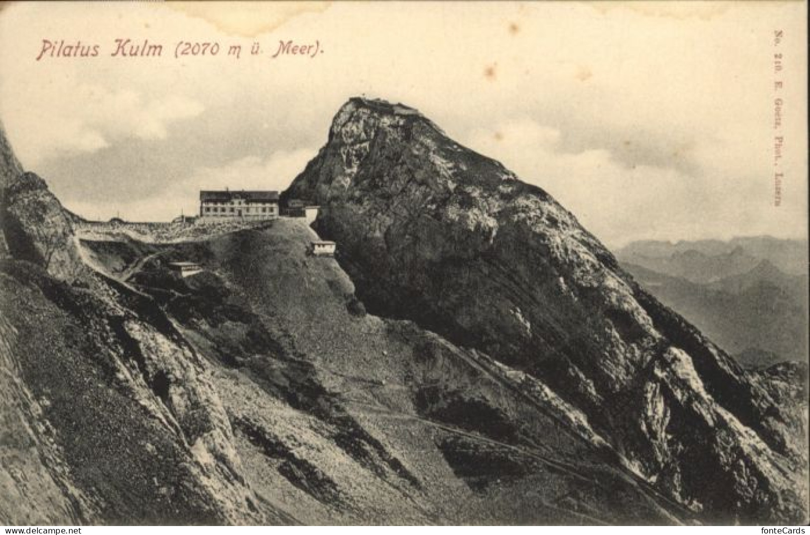 10845366 Pilatus Pilatus Kulm * Pilatus - Autres & Non Classés