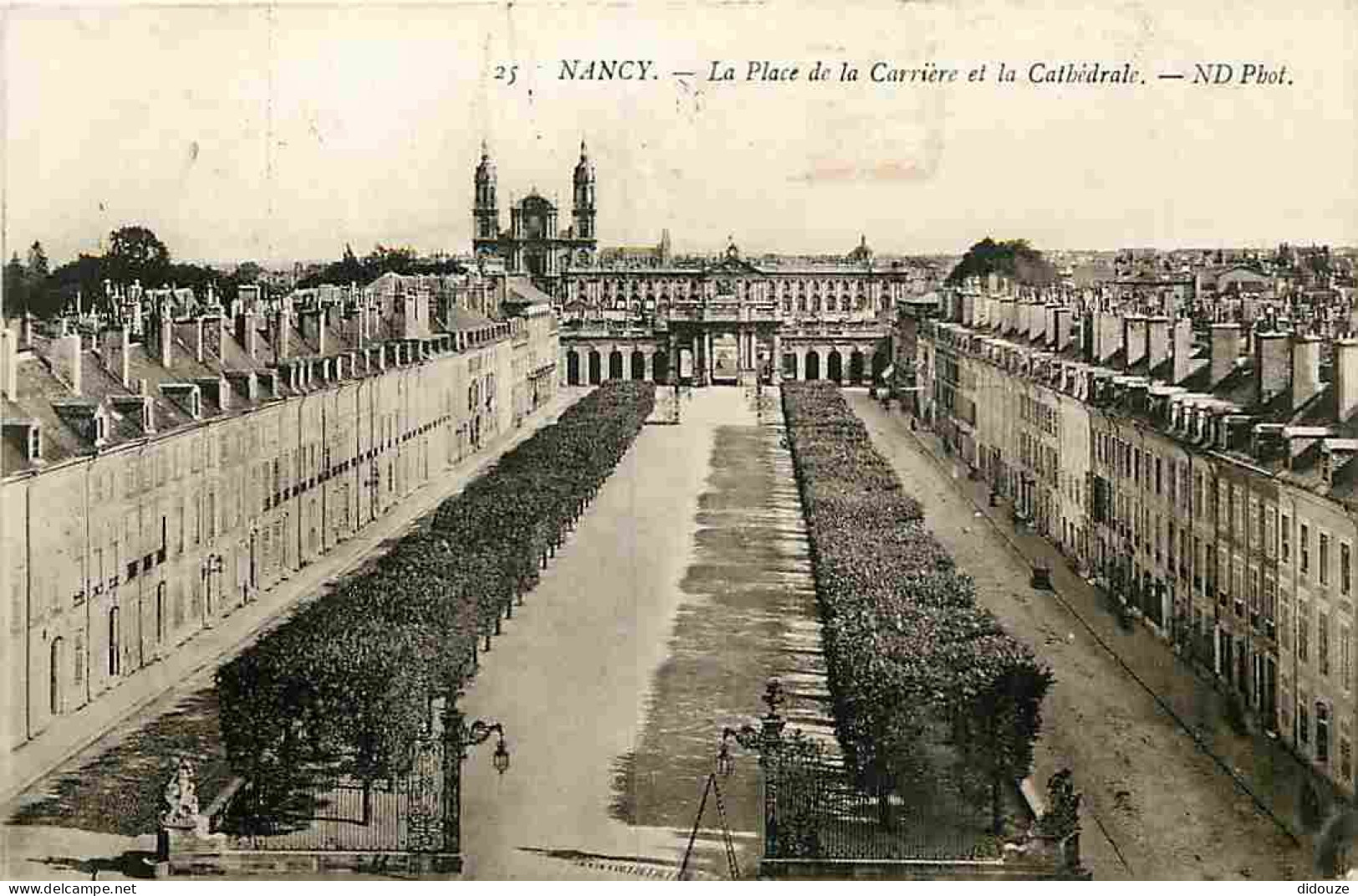 54 - Nancy - Place Carrière - CPA - Voir Scans Recto-Verso - Nancy