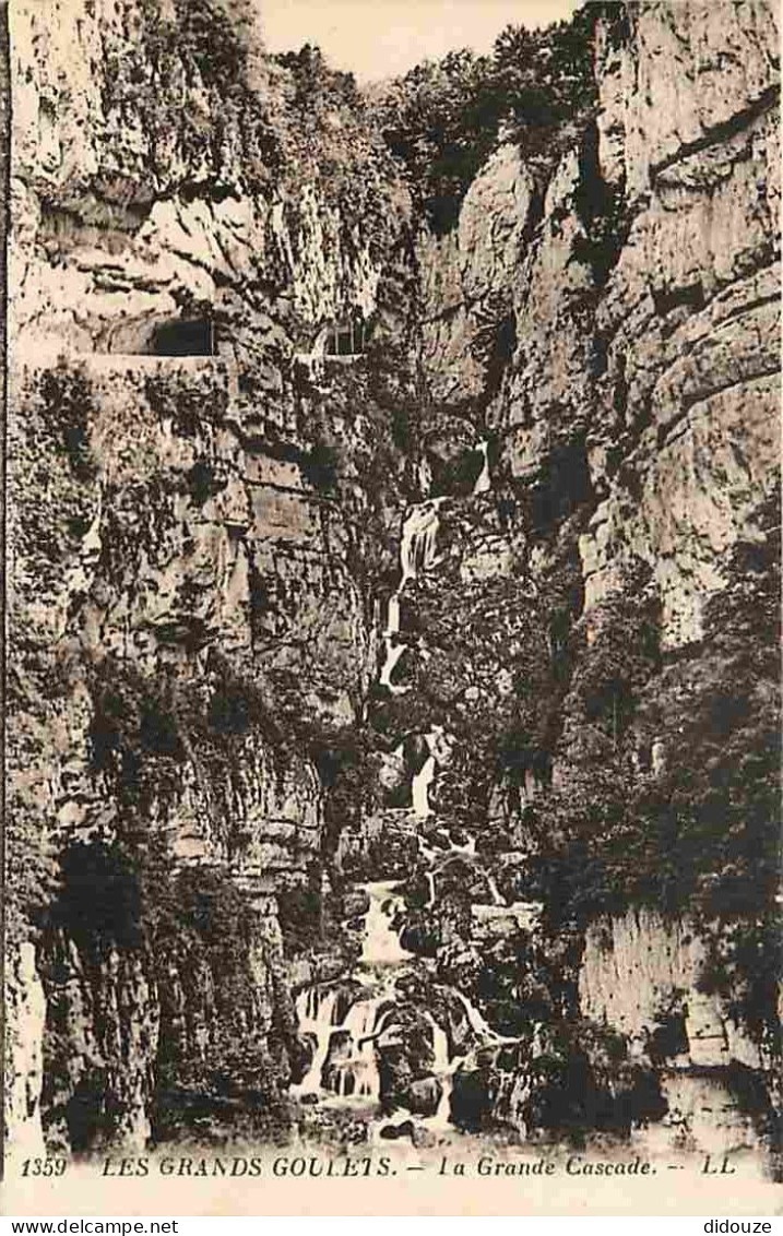 26 - Drome - Les Grands Goulets - La Grande Cascade - CPA - Voir Scans Recto-Verso - Les Grands Goulets