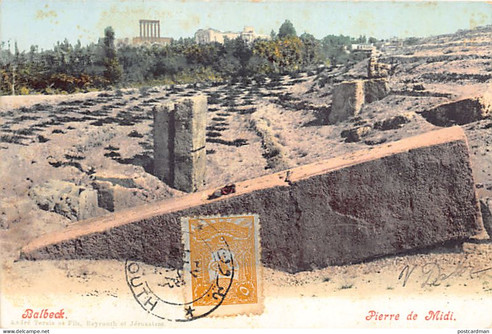 Liban - BAALBEK - Pierre De Midi - Ed. André Terzis & Fils  - Liban