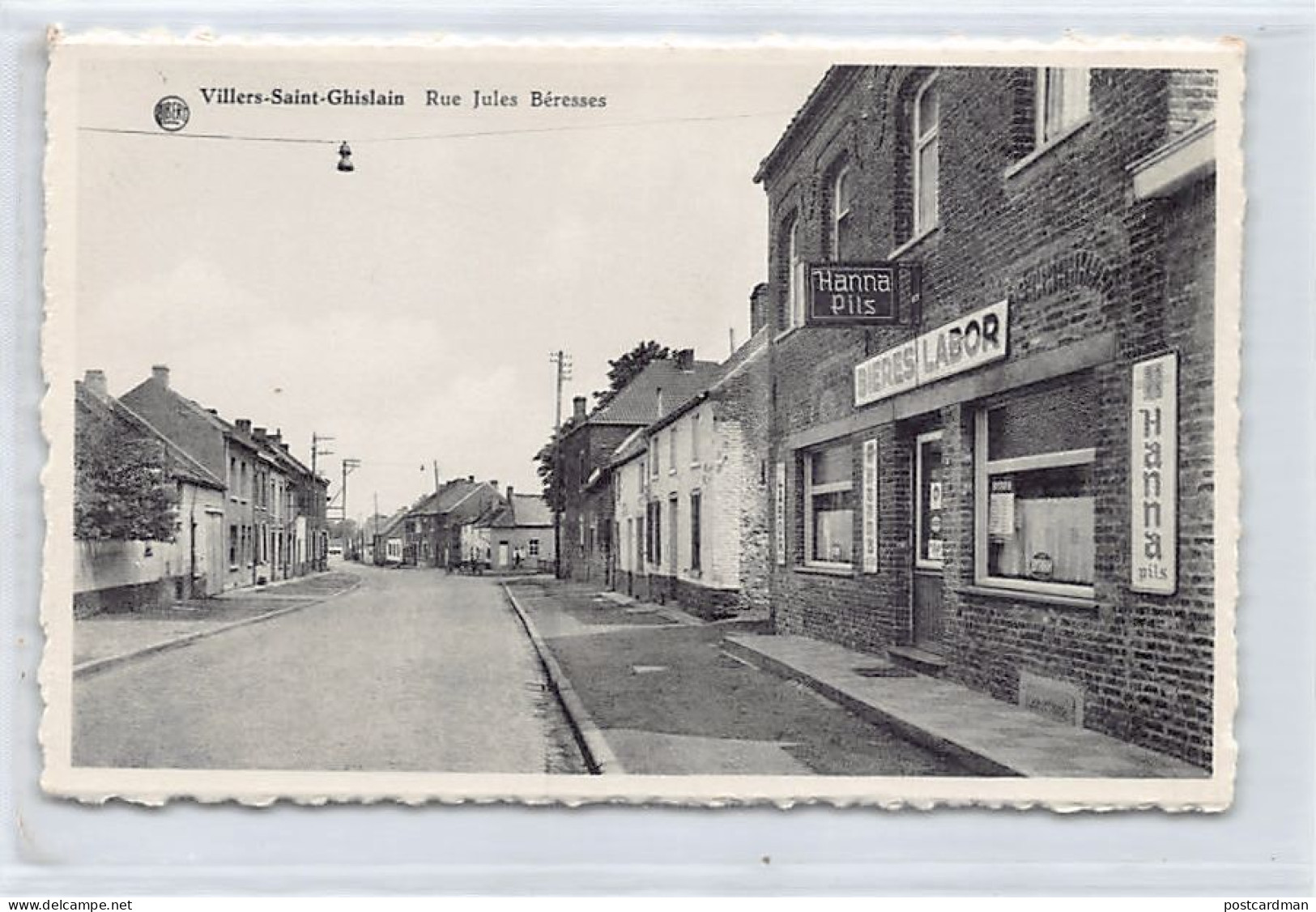 VILLERS SAINT GHISLAIN (Hainaut) Rue Jules Béresses - Ed. L. Clette  - Saint-Ghislain