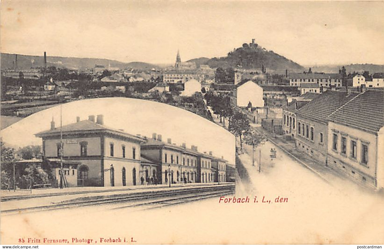 Forbach - Vue D'ensemble - Ed. Fritz Fernster Photogr. - Forbach