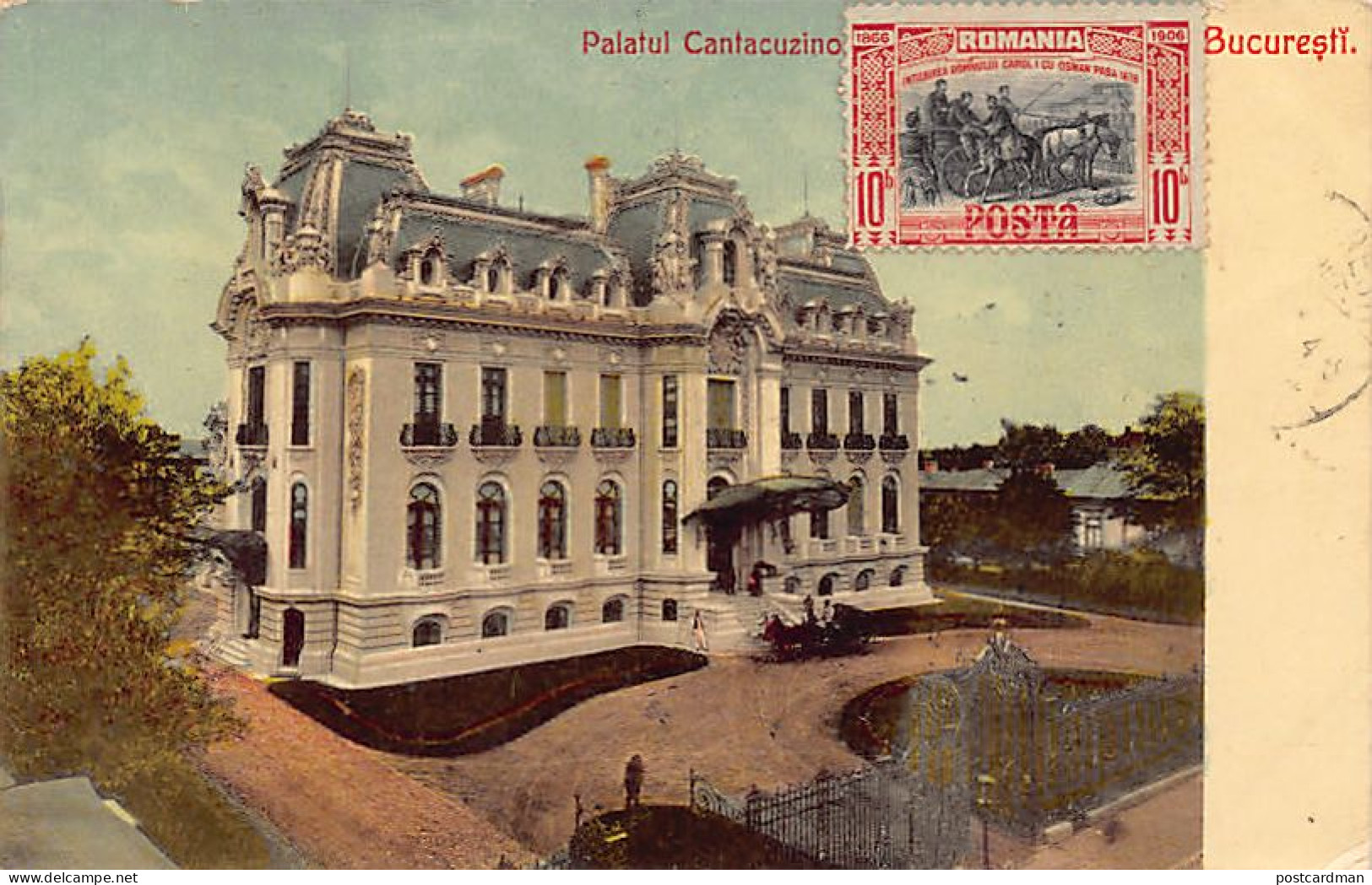 Romania - BUCURESTI - Palatul Cantacuzino - Ed. Ad. Maier & D. Stern 1113 - Romania