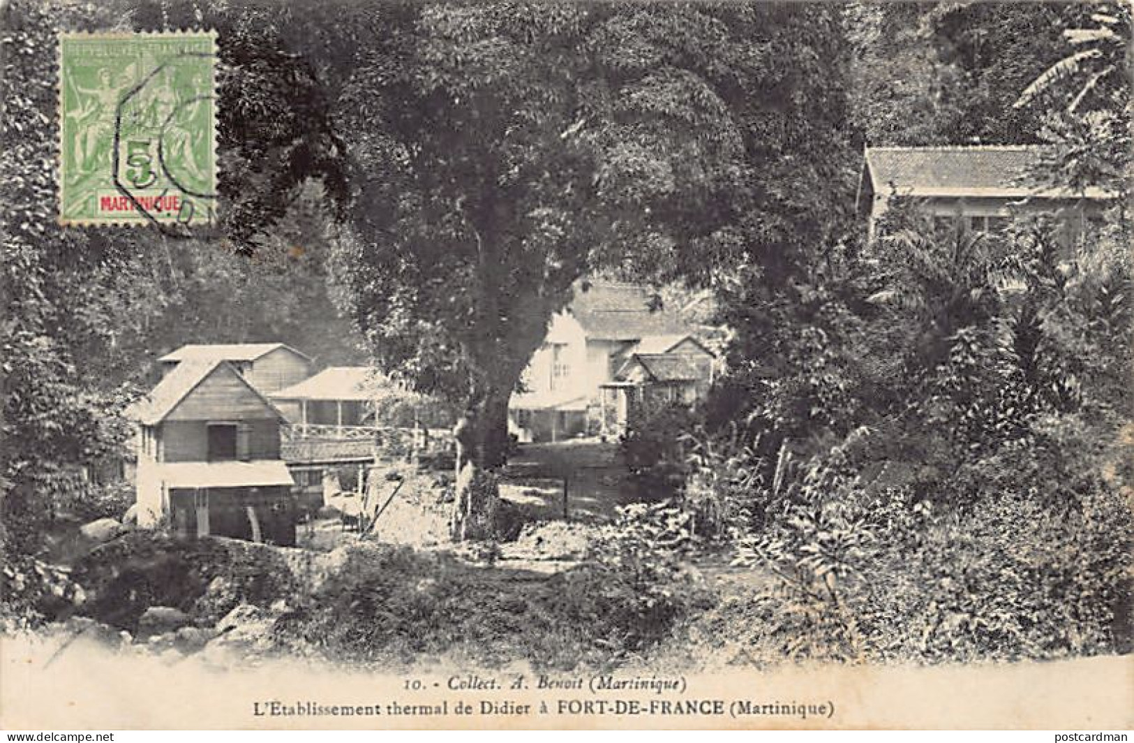 Martinique - L'établissement Thermal De Didier à Fort-de-France - Ed. A. Benoit 10 - Fort De France